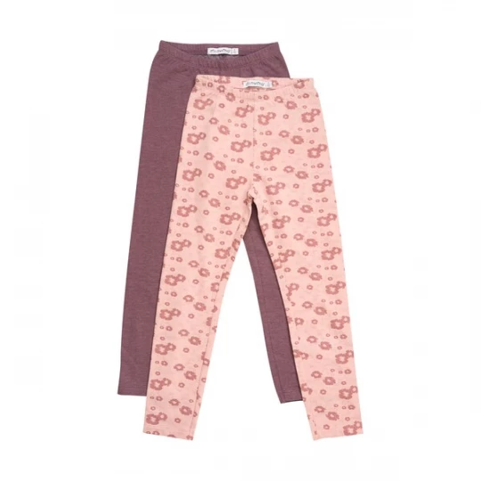 Foto van product MINYMO Leggings lila / rosa / donkerroze