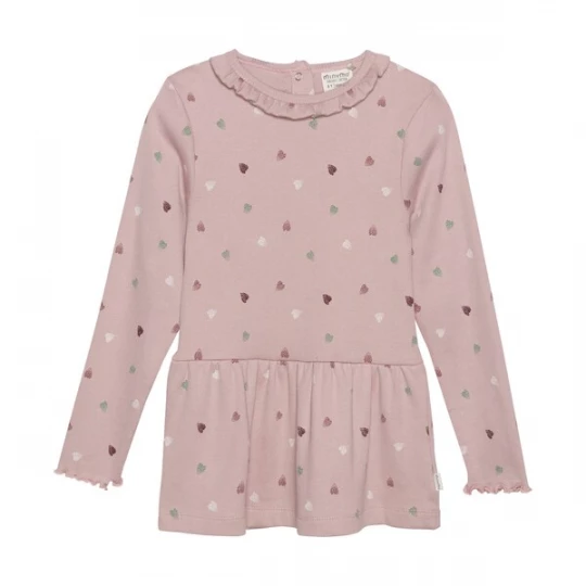 Foto van product MINYMO Shirt blauw / lichtlila / rosa / wit