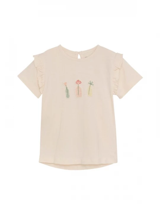 Foto van product MINYMO Shirt gemengde kleuren / poederroze