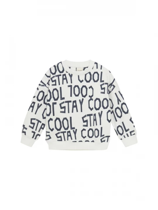 Foto van product MINYMO Trui ' MISweatshirt LS AOP ' champagne