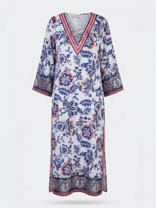 Foto van product Miss June Jurk 'Robe Longue Viviana' wit
