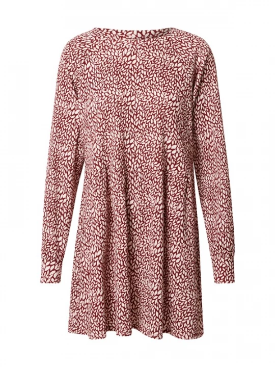 Foto van product Miss Selfridge Jurk 'Smock' bourgogne / wit