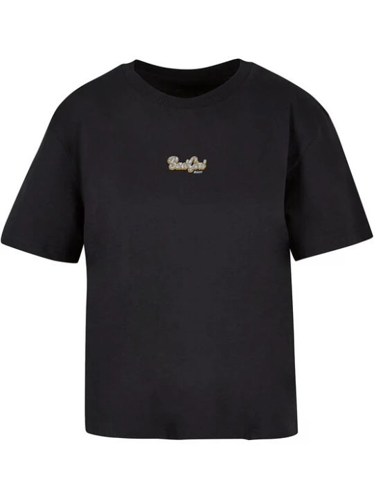 Foto van product Miss Tee Shirt ' BadGirl Bang' gemengde kleuren / zwart