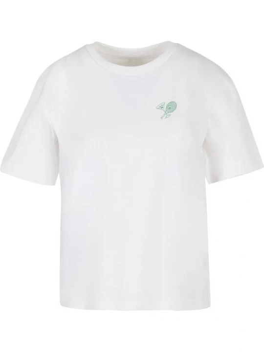 Foto van product Miss Tee Shirt 'Chasing Aces' groen / wit