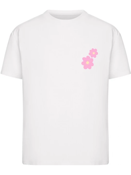 Foto van product Miss Tee Shirt 'Flower Market Flowers' pasteelgeel / lichtgroen / pink / wit