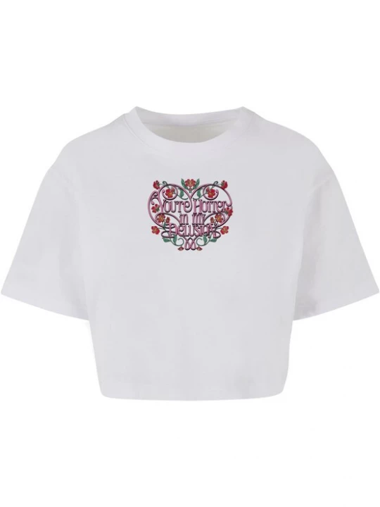 Foto van product Miss Tee Shirt 'Hotter Delusion' lichtblauw / pink / donkerroze / wit