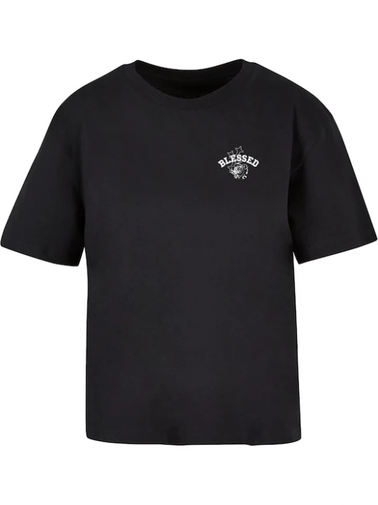 Foto van product Miss Tee Shirt lila / zwart / wit