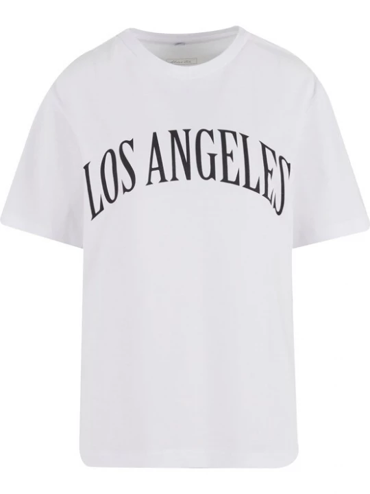 Foto van product Miss Tee Shirt 'Los Angeles City' zwart / wit