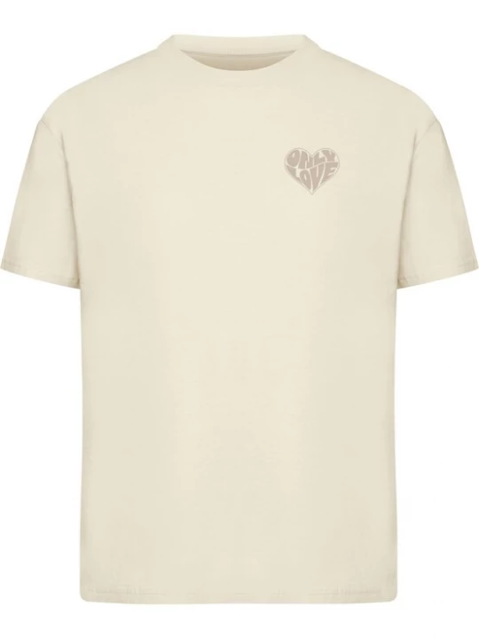 Foto van product Miss Tee Shirt 'Only Love Heart' sand