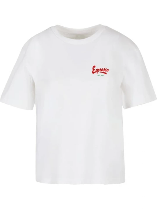 Foto van product Miss Tee Shirt 'Più Veloce' groen / rood / wit