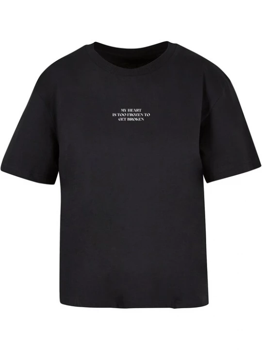 Foto van product Miss Tee Shirt 'Too Frozen' blauw / zwart / wit