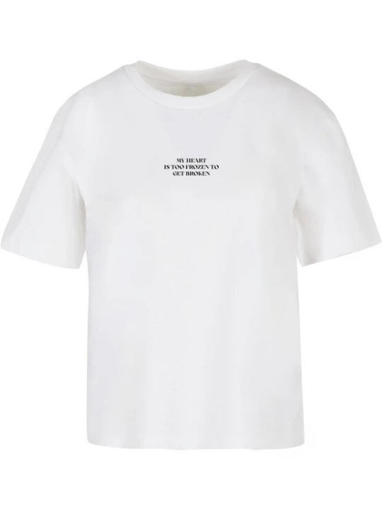 Foto van product Miss Tee Shirt 'Too Frozen' blauw / zwart / wit