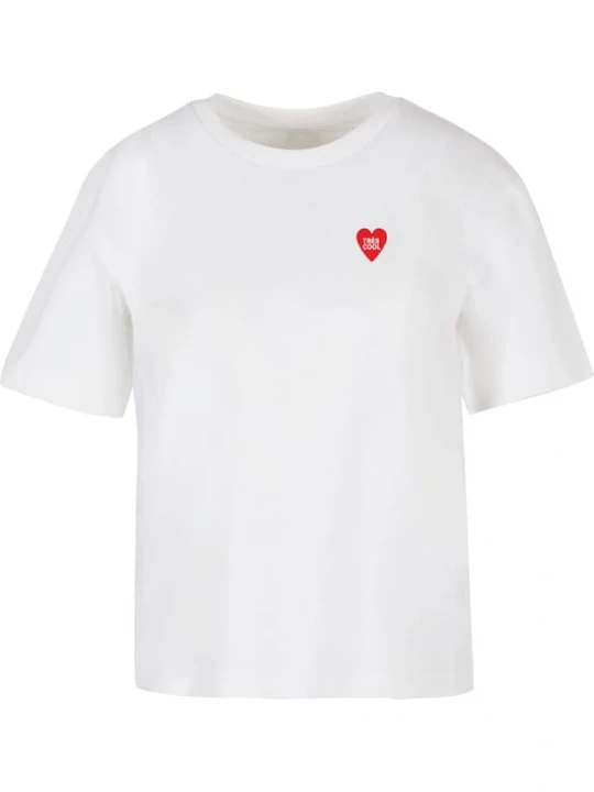 Foto van product Miss Tee Shirt 'Très Cool' rood / wit