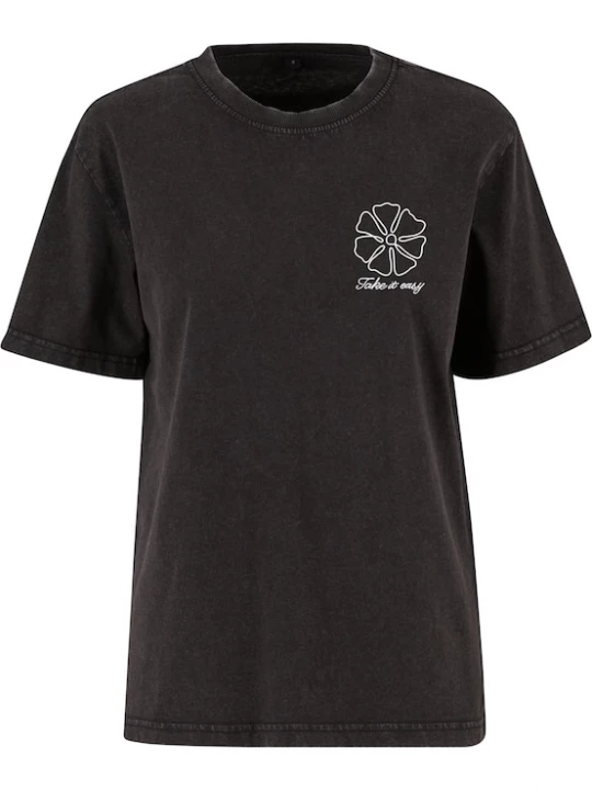 Foto van product Miss Tee Shirt zwart / wit