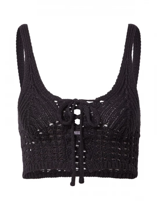 Foto van product Missguided Gebreide top zwart