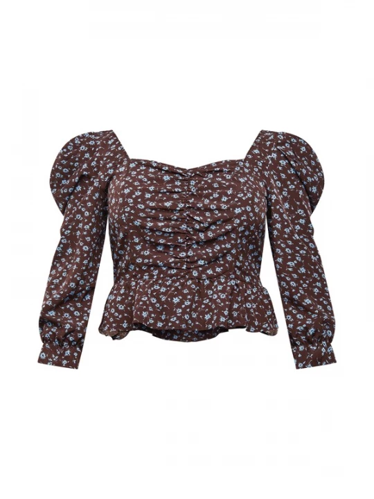 Foto van product Missguided Plus Shirt opaal / bruin