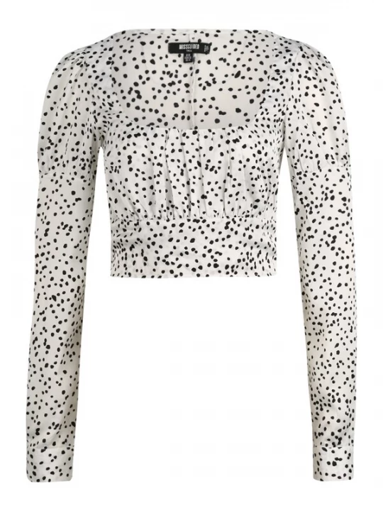 Foto van product Missguided Tall Blouse zwart / wit