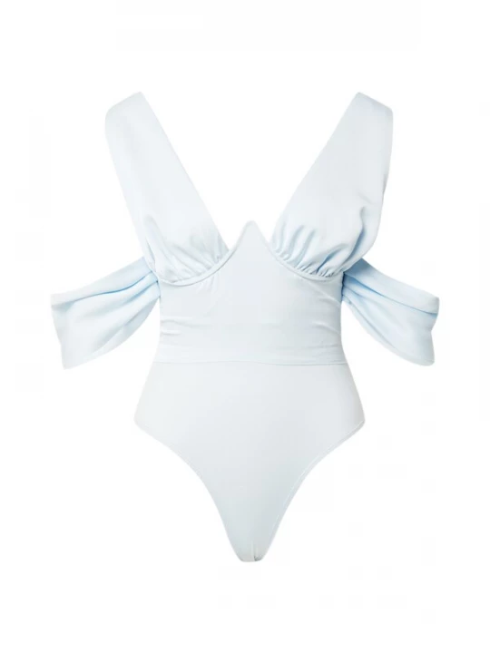 Foto van product Misspap Shirt body pastelblauw