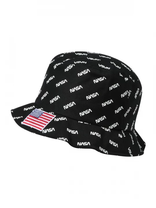 Foto van product Mister Tee Hoed 'Nasa' zwart / wit