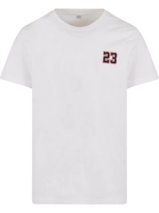 Foto van product Mister Tee Shirt '23 Emb' donkerblauw / pink / wit