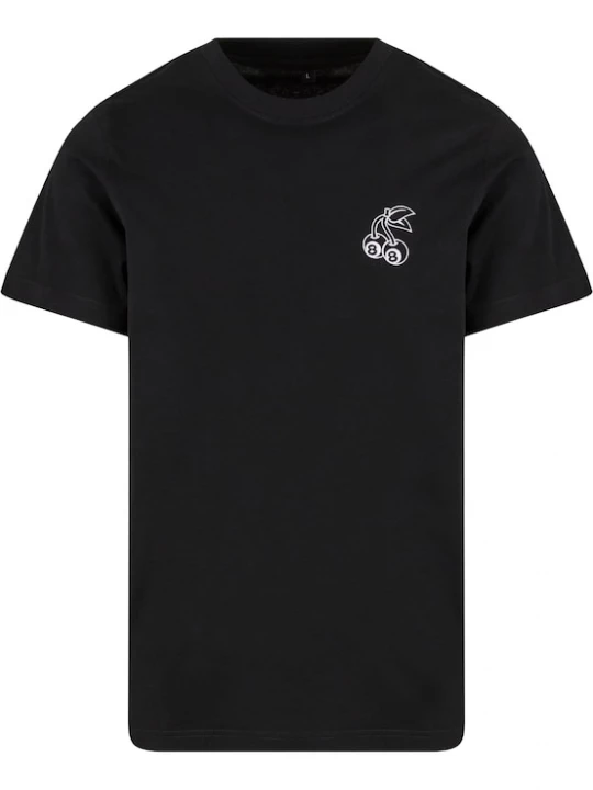Foto van product Mister Tee Shirt '8Ball Cherry' zwart / wit