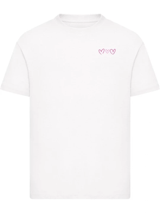 Foto van product Mister Tee Shirt 'Always Trust Your Heart' pink / zwart / wit