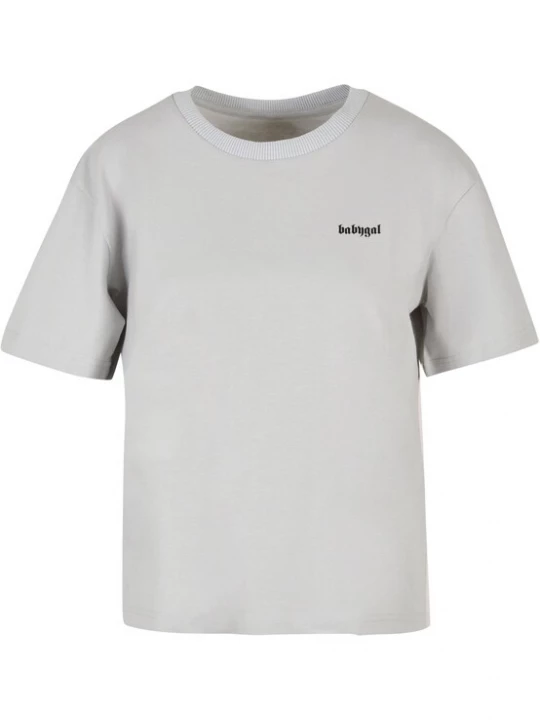 Foto van product Mister Tee Shirt 'Babygal' blauw / grijs / zwart