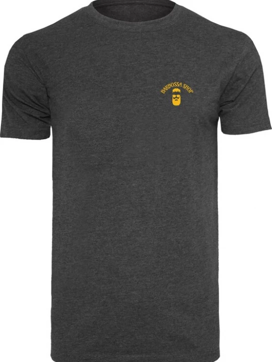 Foto van product Mister Tee Shirt 'Barbossa' geel / antraciet