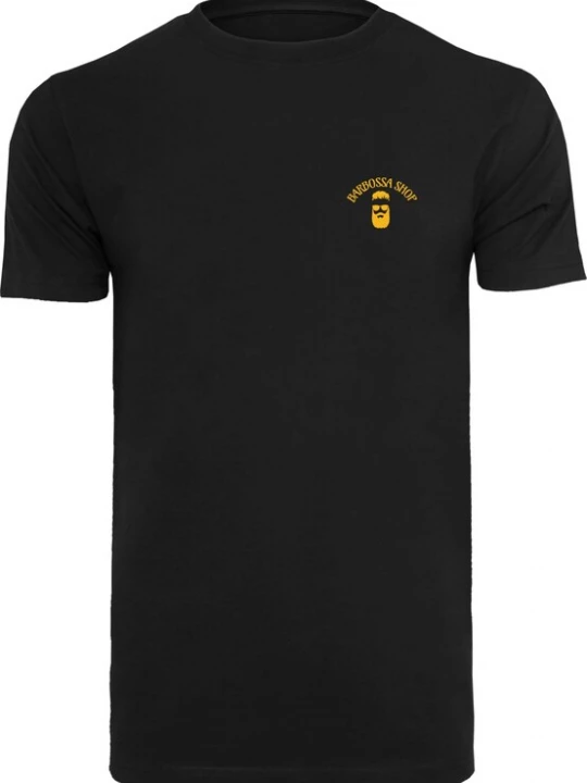 Foto van product Mister Tee Shirt 'Barbossa' goudgeel / zwart