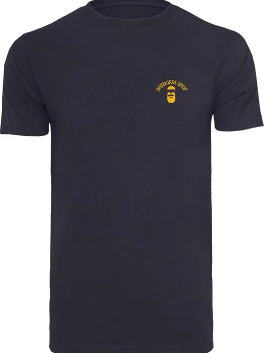 Foto van product Mister Tee Shirt 'Barbossa' nachtblauw / goudgeel