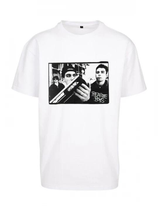 Foto van product Mister Tee Shirt 'Beastie Boys Check your Head' zwart / wit