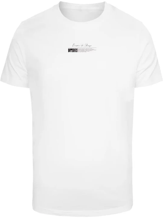 Foto van product Mister Tee Shirt 'Become the Change' gemengde kleuren / wit