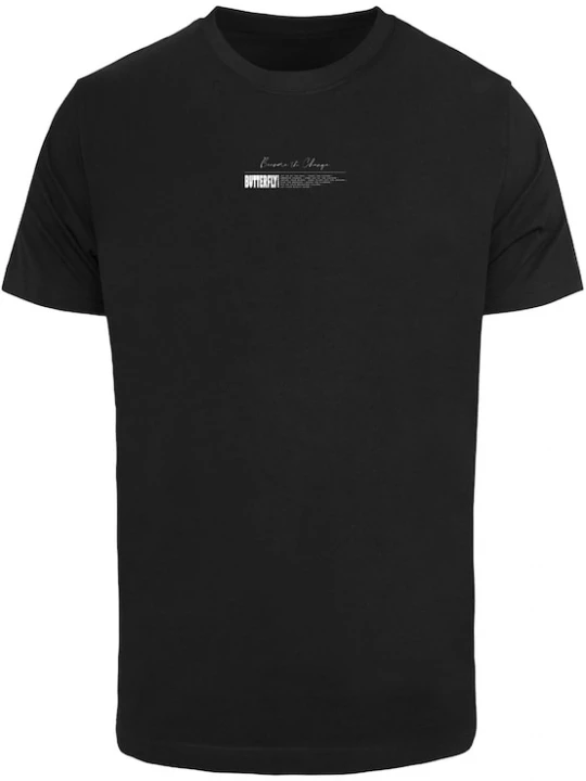 Foto van product Mister Tee Shirt 'Become the Change' gemengde kleuren / zwart
