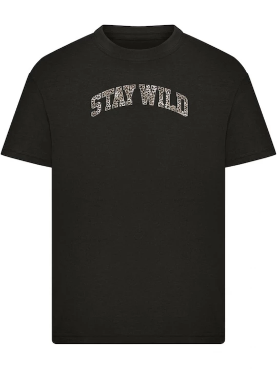 Foto van product Mister Tee Shirt beige / zwart / wit