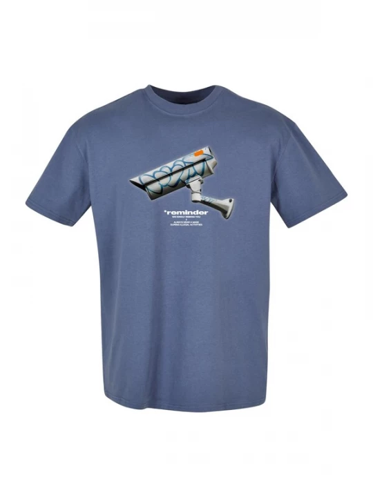 Foto van product Mister Tee Shirt blauw / duifblauw / grijs / wit