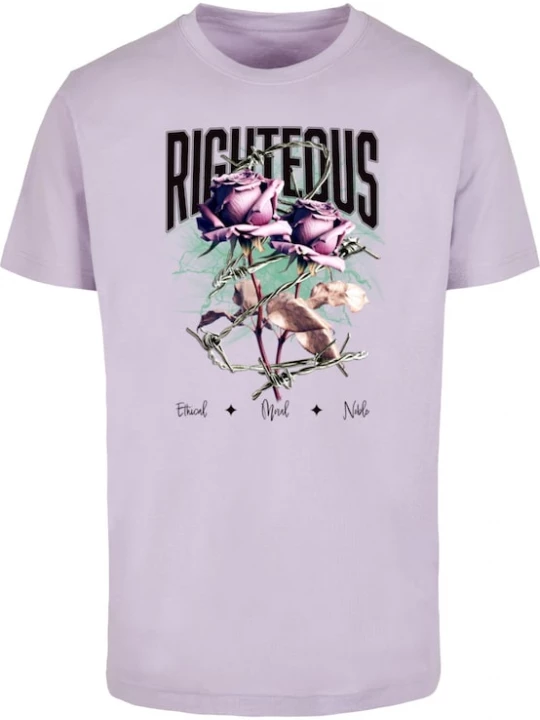 Foto van product Mister Tee Shirt blauw / lichtlila / donkerlila / pink / zwart