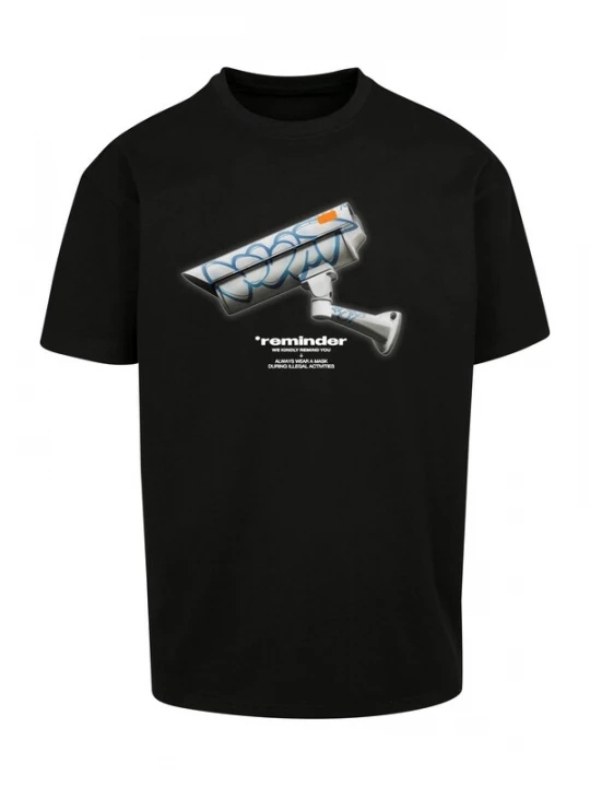 Foto van product Mister Tee Shirt blauw / zilvergrijs / zwart / wit