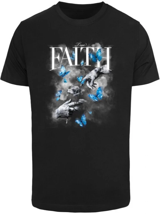 Foto van product Mister Tee Shirt blauw / zwart / wit