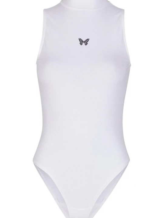 Foto van product Mister Tee Shirt body 'Fly Away' zwart / wit