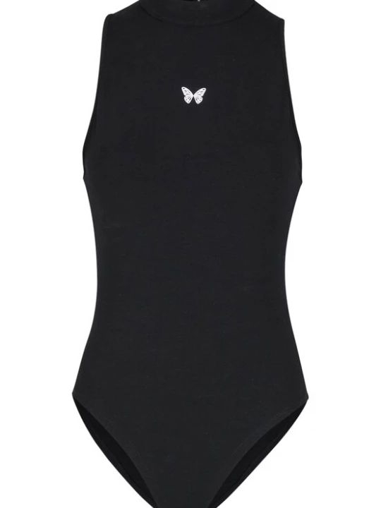 Foto van product Mister Tee Shirt body 'Fly Away' zwart / wit