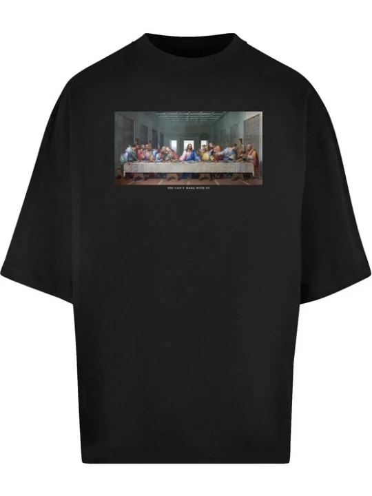 Foto van product Mister Tee Shirt bruin / donkergroen / zwart