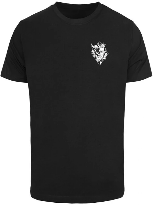 Foto van product Mister Tee Shirt bruin / oranje / rosa / zwart