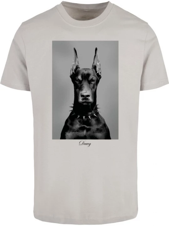 Foto van product Mister Tee Shirt 'Dawg' grijs / antraciet