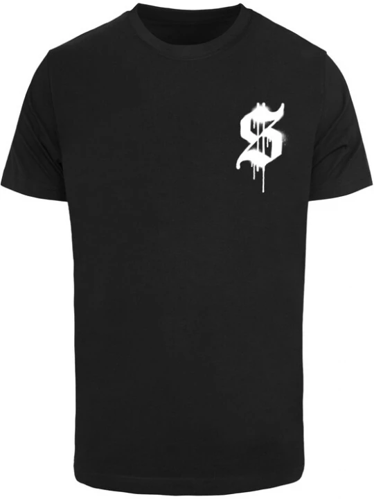 Foto van product Mister Tee Shirt 'Dollar' zwart / wit