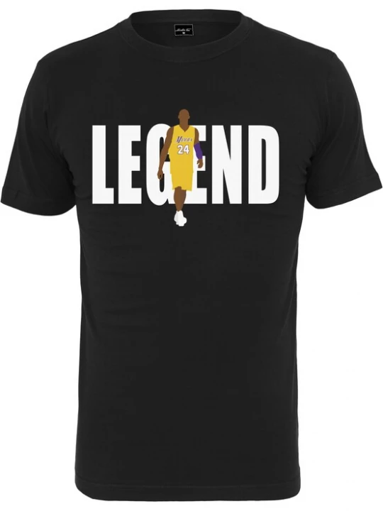 Foto van product Mister Tee Shirt donkerbruin / neongeel / neonlila / zwart / wit