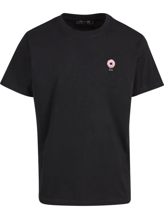 Foto van product Mister Tee Shirt 'Donut' gemengde kleuren / zwart