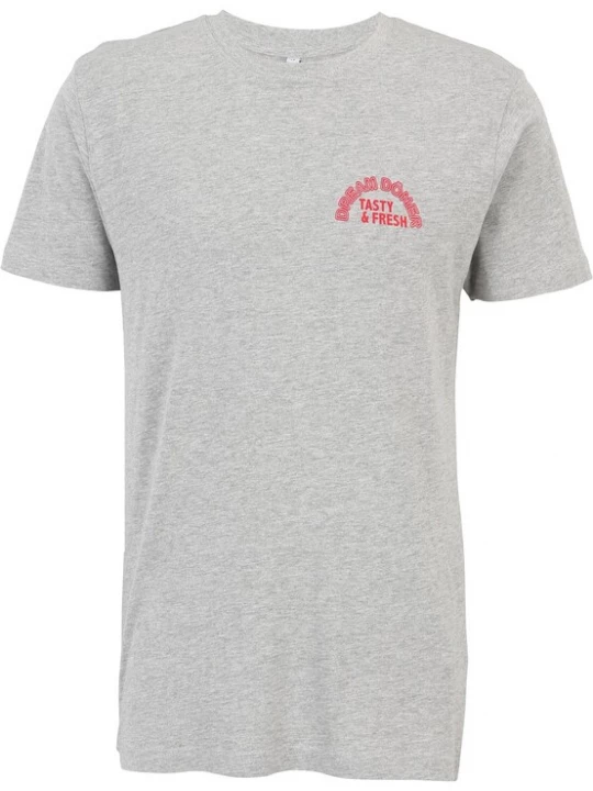 Foto van product Mister Tee Shirt 'Dream Kebab' grijs gemêleerd / rood