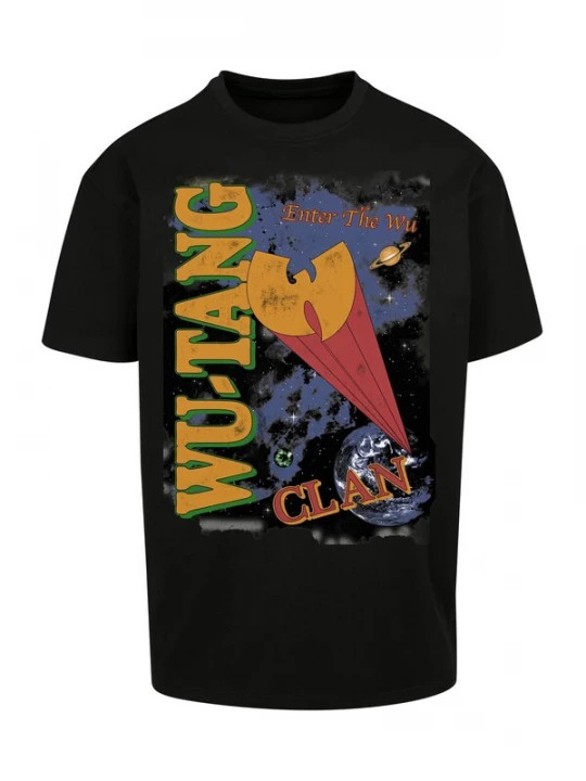 Foto van product Mister Tee Shirt duifblauw / mosterd / groen / zwart