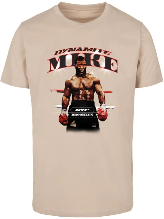 Foto van product Mister Tee Shirt 'Dynamite' sand / gemengde kleuren