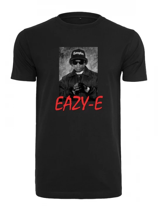 Foto van product Mister Tee Shirt 'Eazy E' grijs / rood / zwart / wit